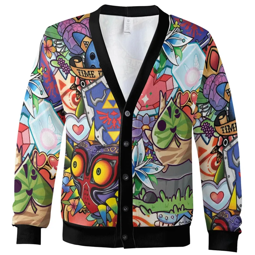 A Majora's Mask The Legend of Zelda Cardigan - 2