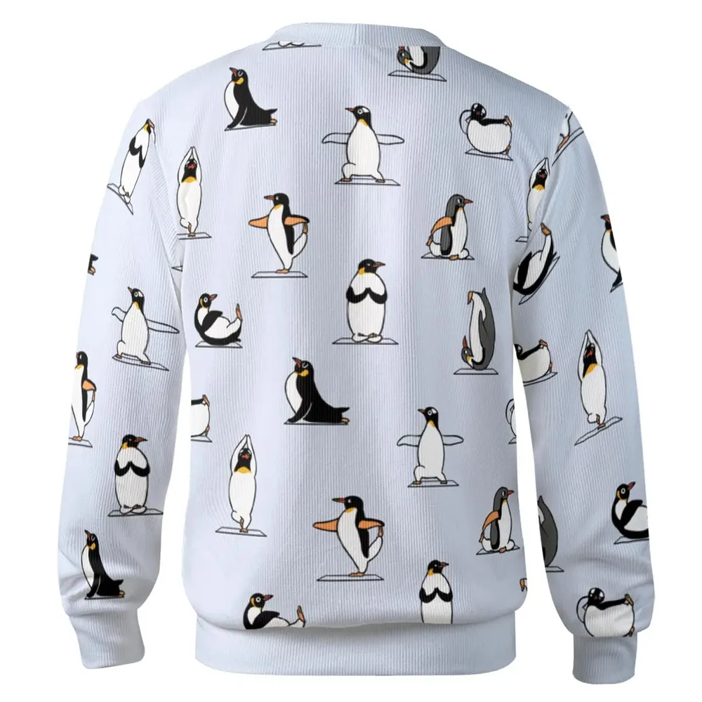 Penguin Yoga Pattern Cardigan - 3