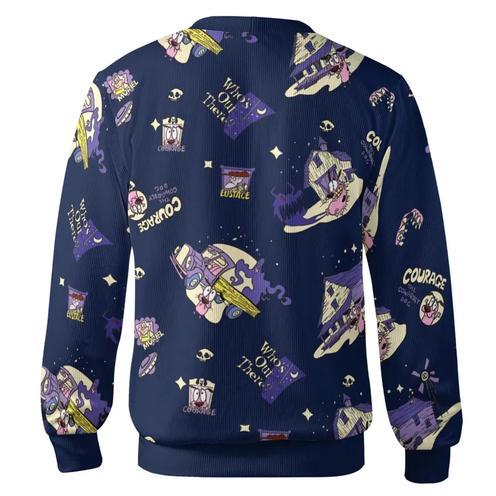 Courage the Cowardly Dog Scenic Cardigan - 3