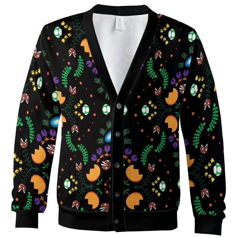Mario Bros Piranha Plant Cardigan - 2