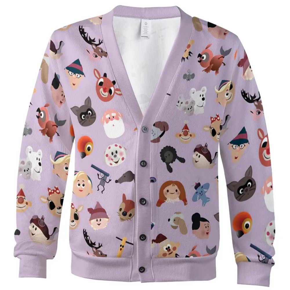 Iconography Rudolph the Red-Nosed Reindeer Cardigan - 2