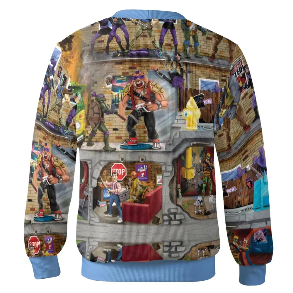 80’s Turtle Power Cardigan - 3