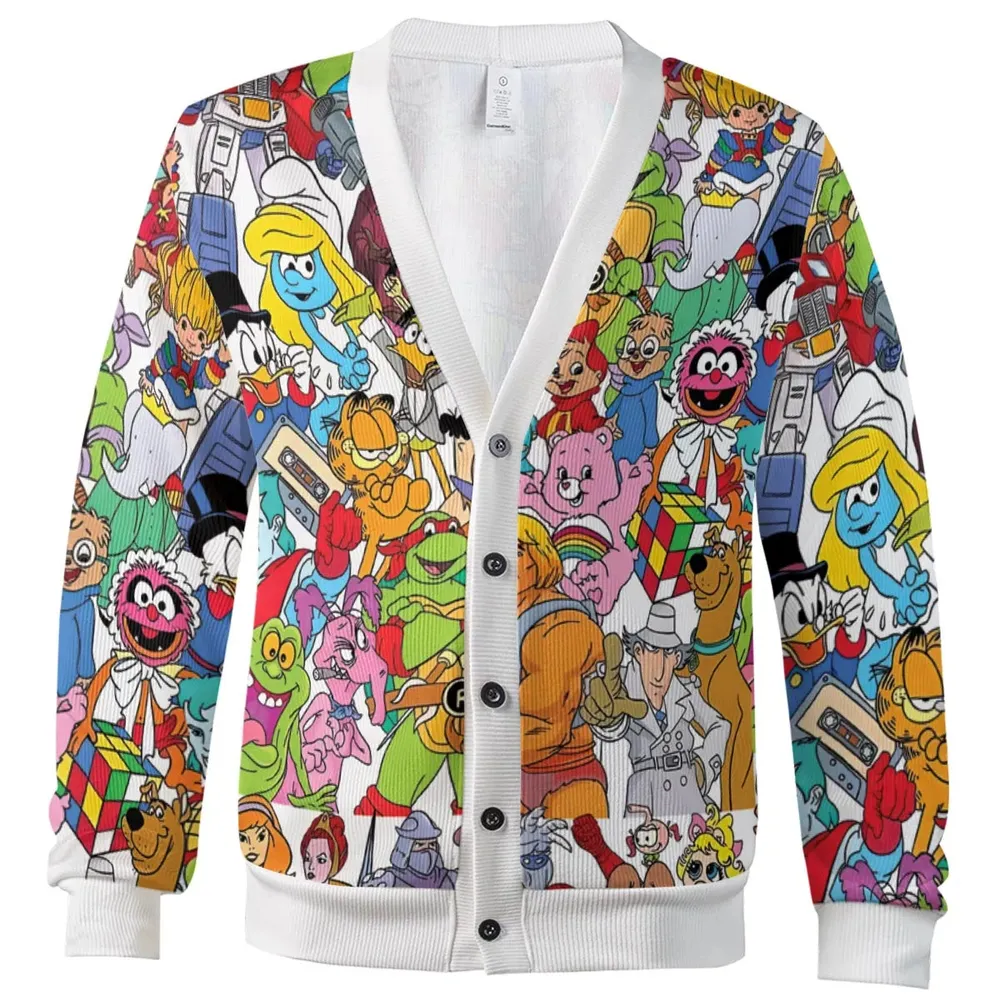90s Cartoon Legends Cardigan - 2