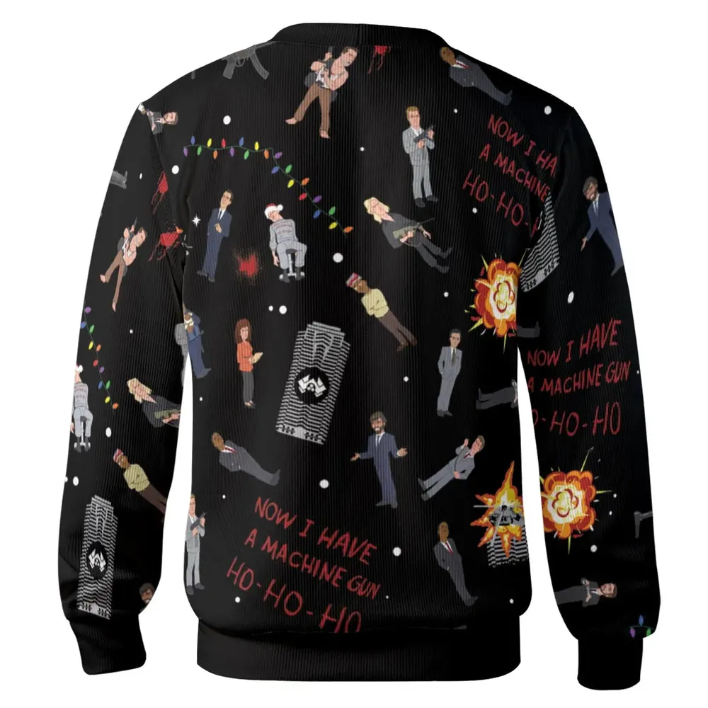 Die Hard Is My Favorite Christmas Movie Cardigan - 3