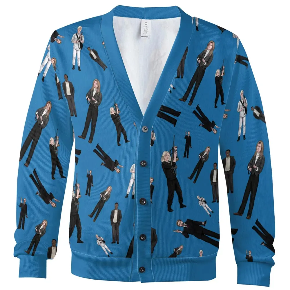 Nakatomi Takeover Die Hard Cardigan - 2