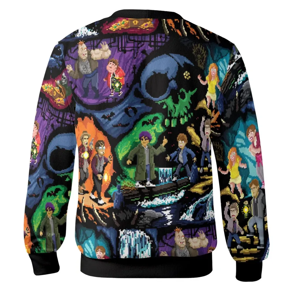 Goonies 80s Pixel Art Cardigan - 3