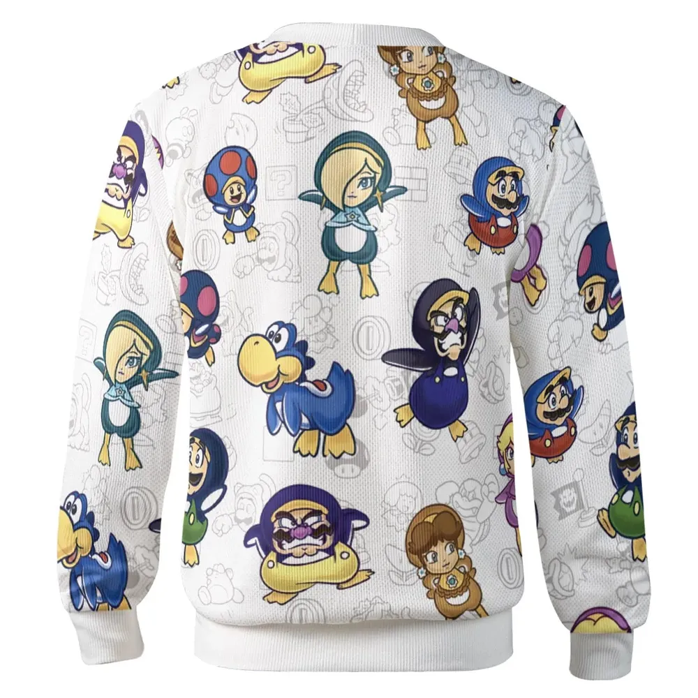 Penguin Party Super Mario Cardigan - 3