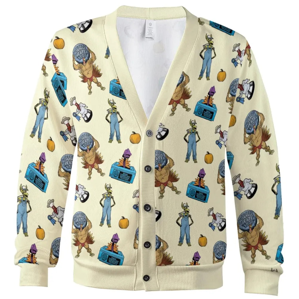 Turkey Day Marathon Telethon MST3K Cardigan - 2
