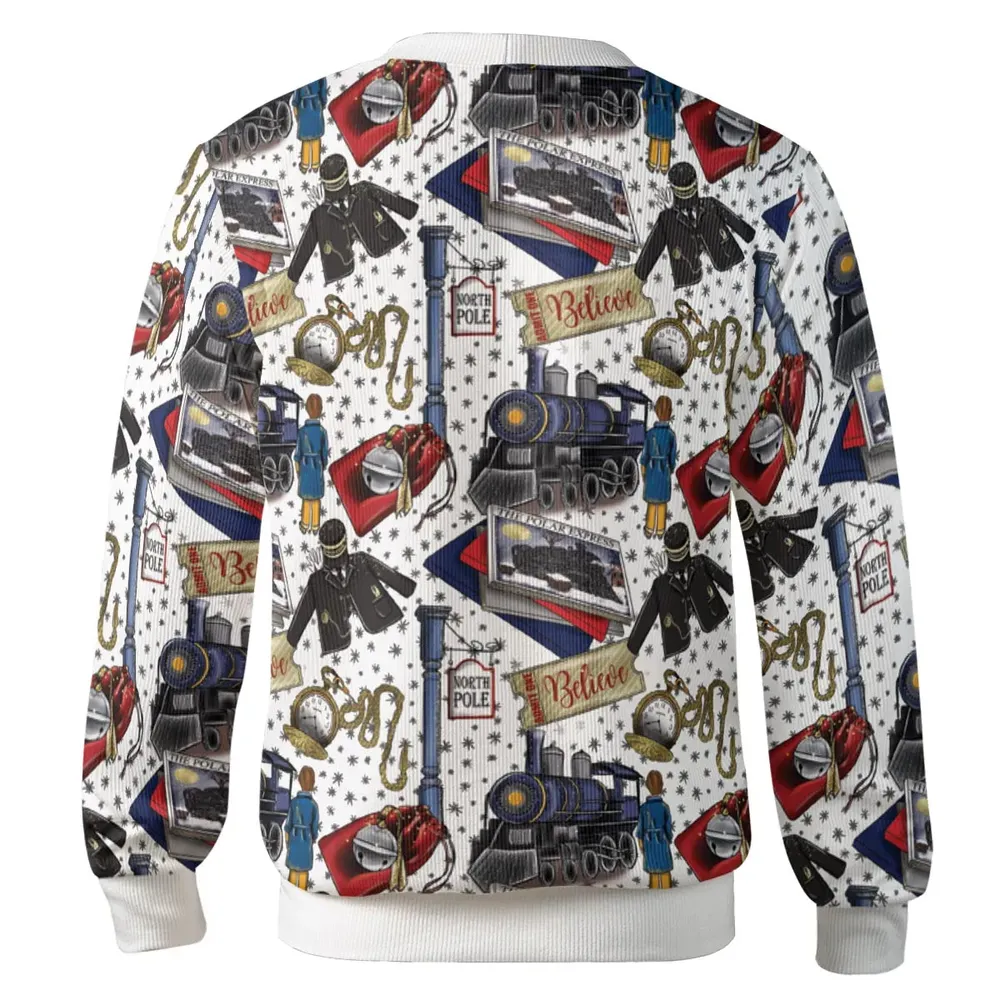 The Polar Express Christmas Movie Cardigan - 3