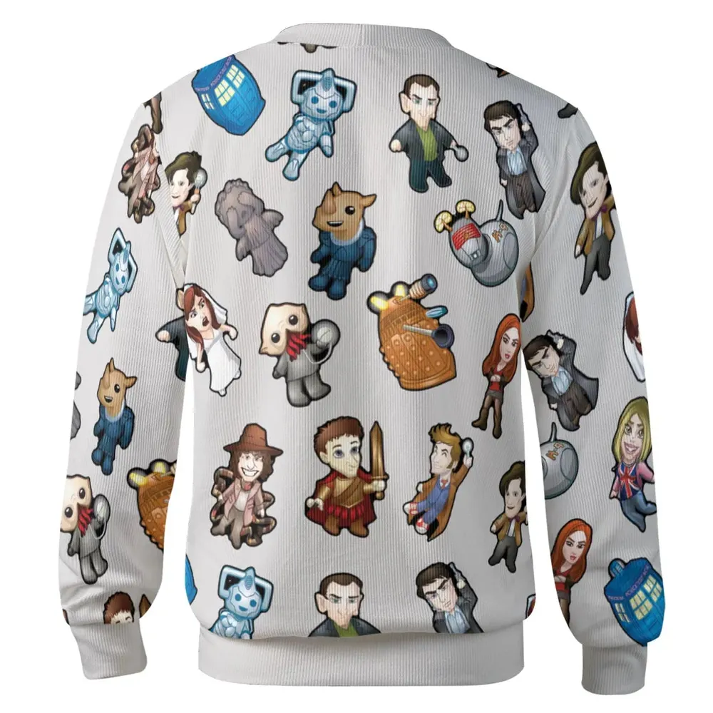 Cartoon Who Doctor Who Cardigan - 3