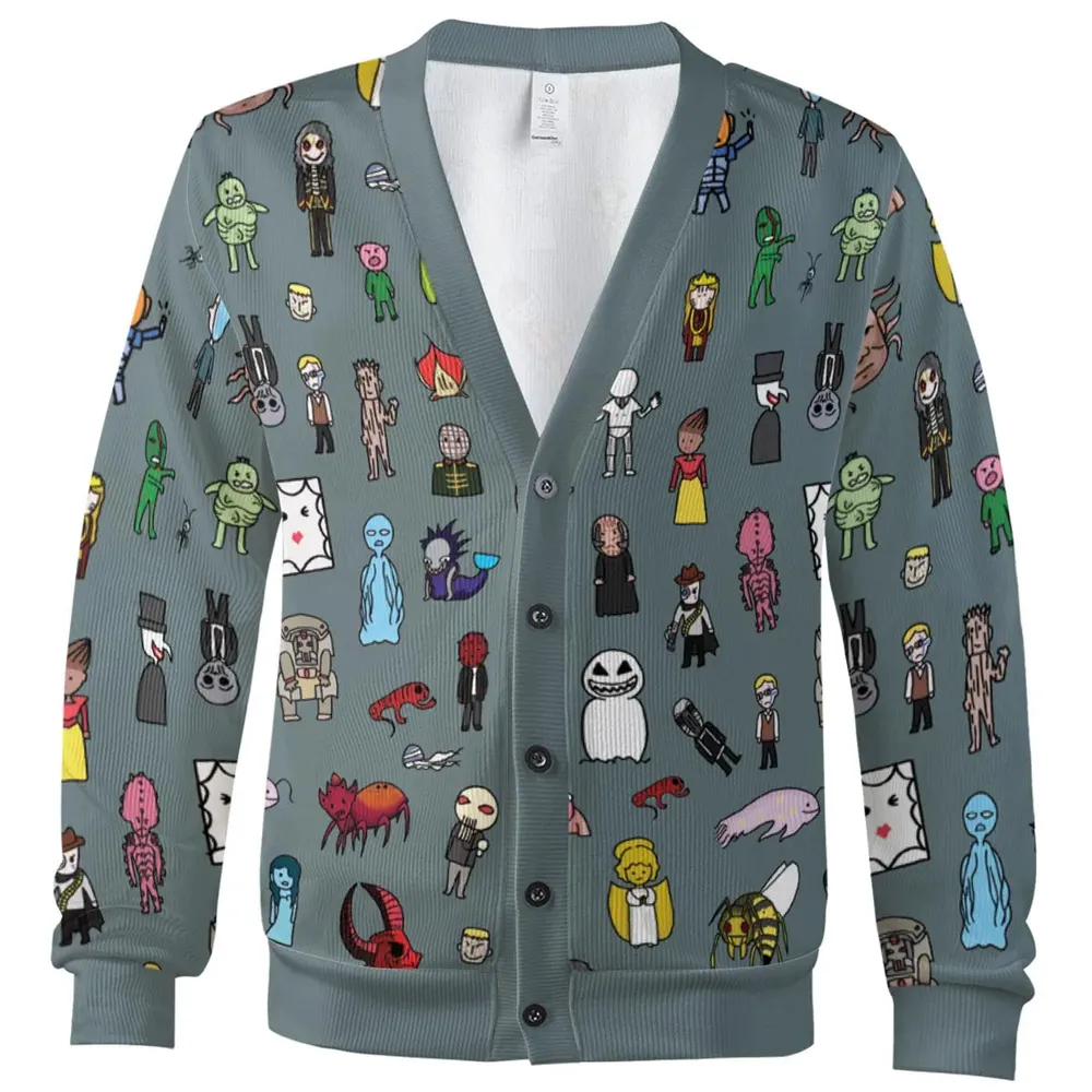 The Races of Doctor Who Cardigan - 2