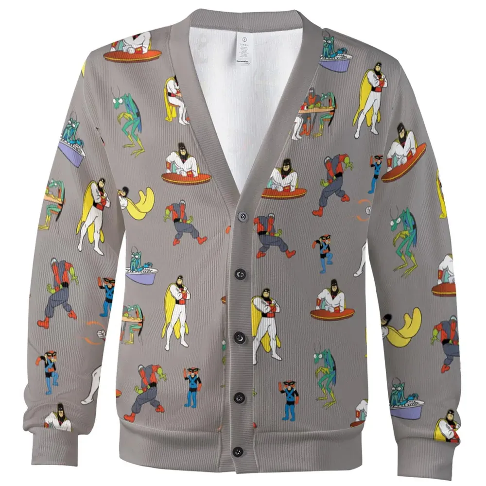 Space Ghost Coast to Coast Characters Cardigan - 2