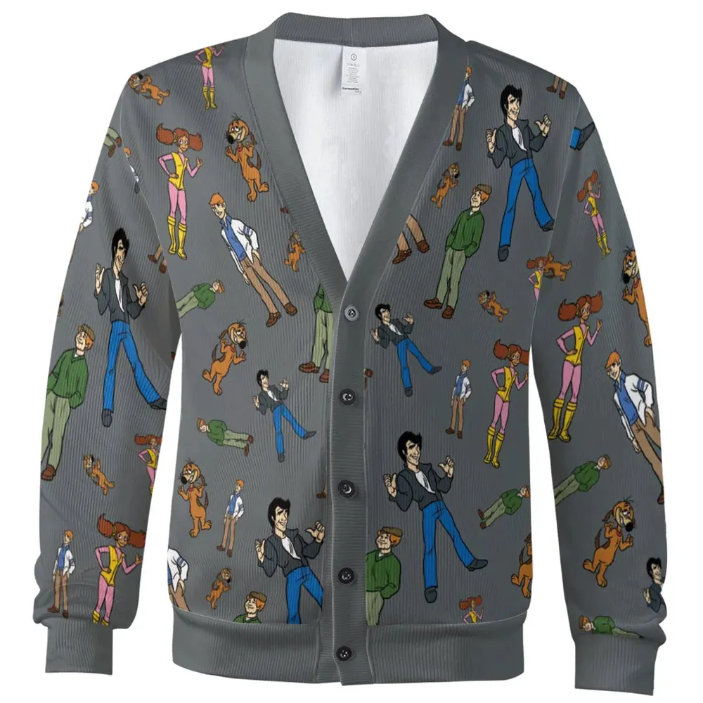 Nostalgic Gang The Fonz and the Happy Days Gang Cardigan - 2