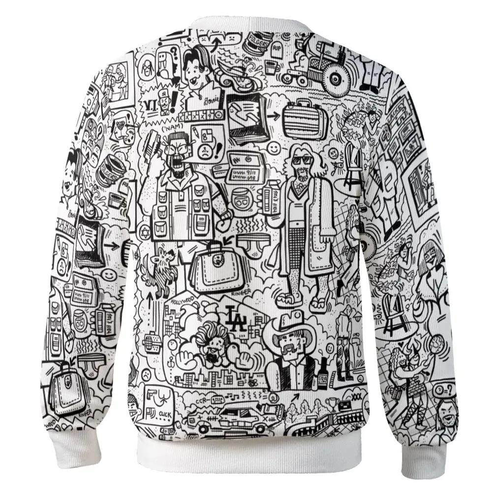 The Big Lebowski Doodles Cardigan - 3
