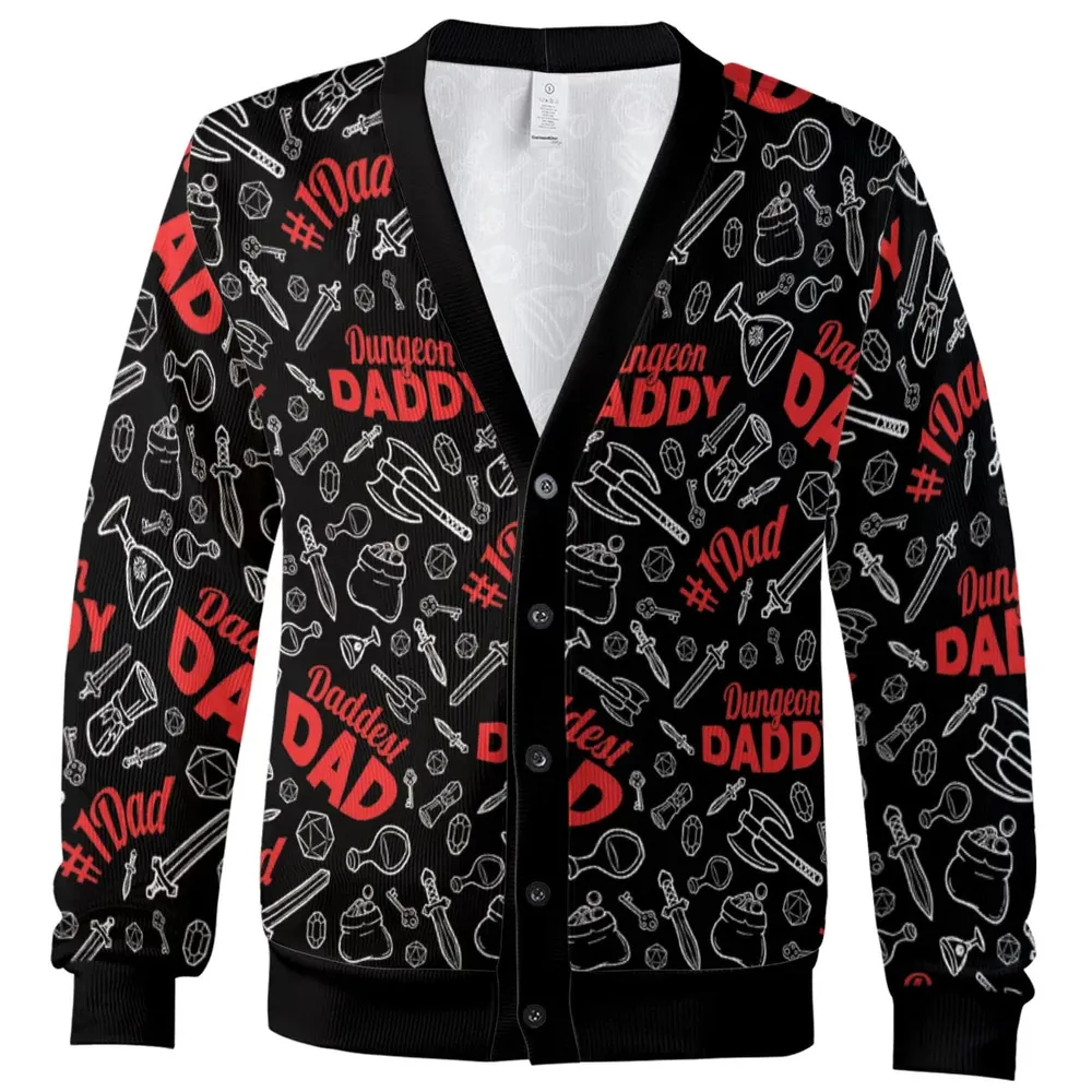 Dungeon Daddy DND Cardigan - 2