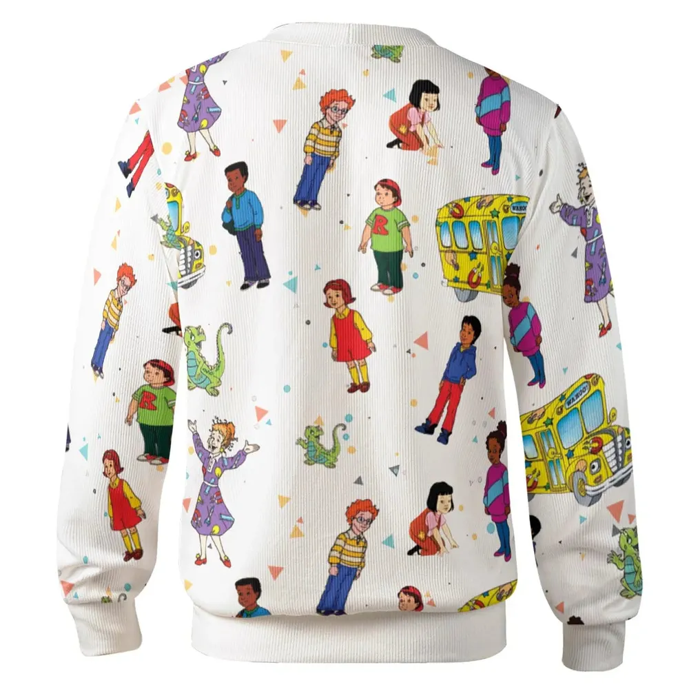 The Magic School Bus Characters Cardigan - 3
