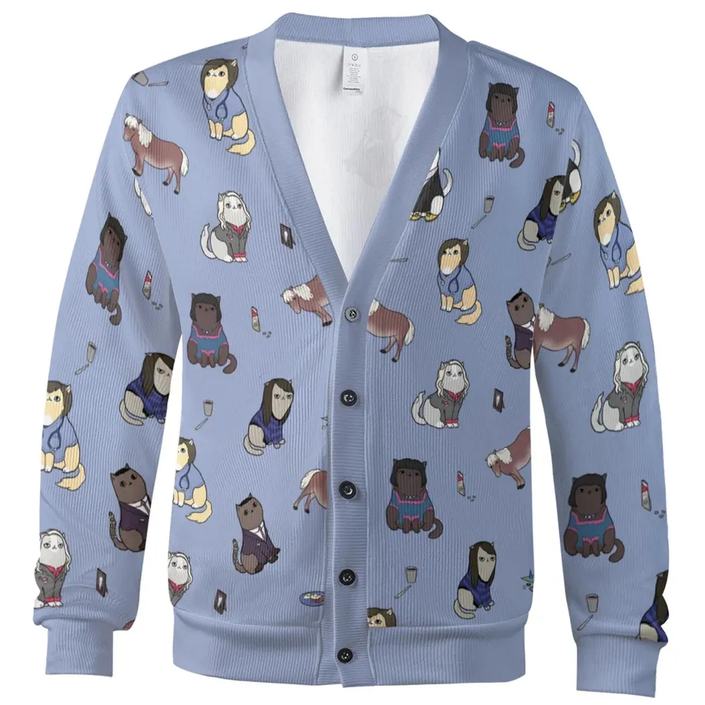 Purrs and Recreation Parks and Recreation Cardigan - 2