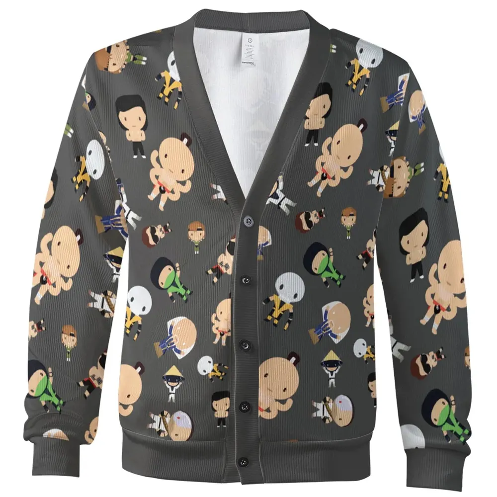 Finish Him Mortal Kombat Cardigan - 2
