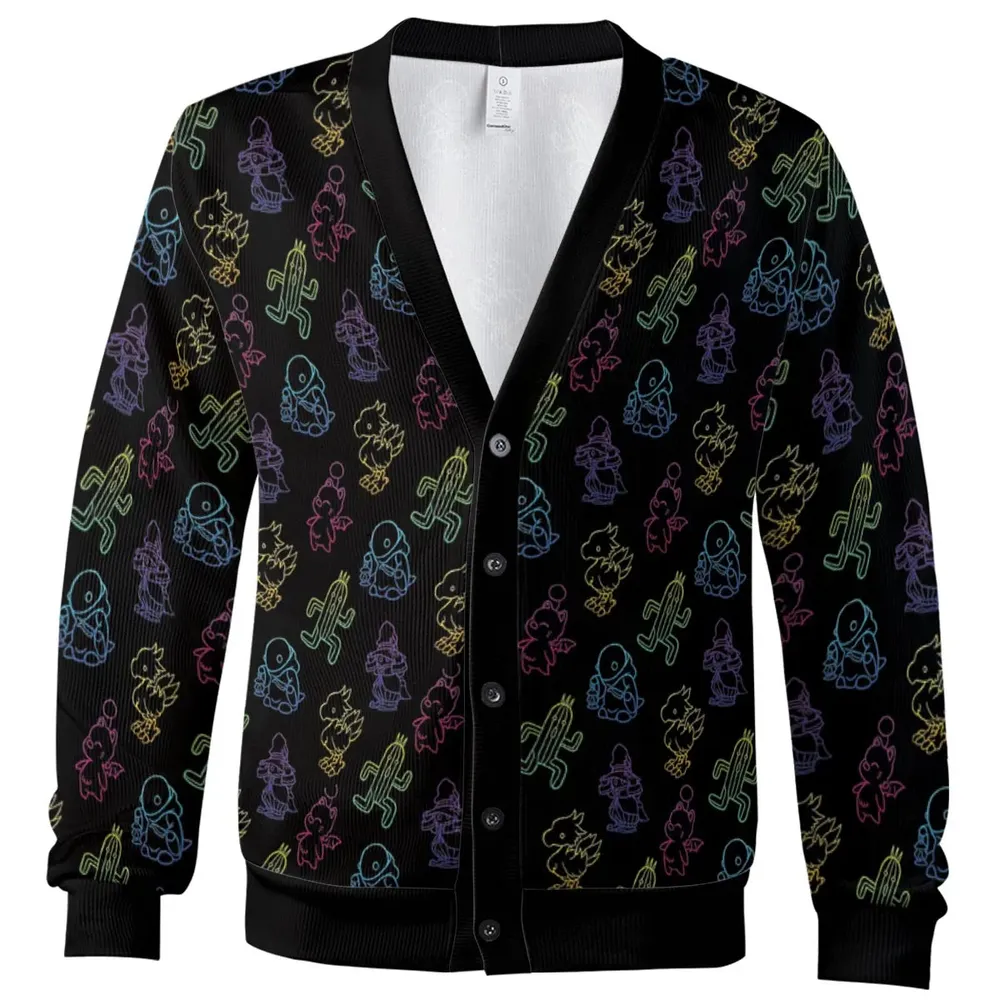 From Chocobos To Cactuars Final Fantasy Cardigan - 2