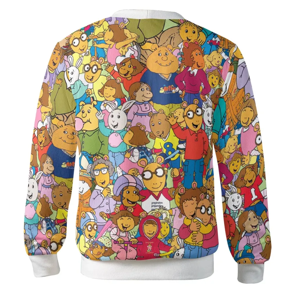 Cast Of Arthur Cartoon Cardigan - 3