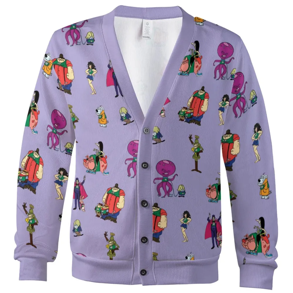 Really Rotten Scooby's All-Star Laff-A-Lympics Cardigan - 2
