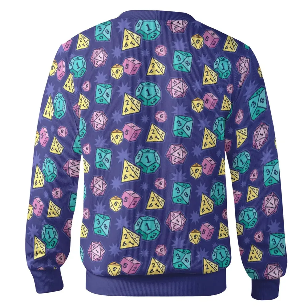 Pixel Dice DnD Cardigan - 3
