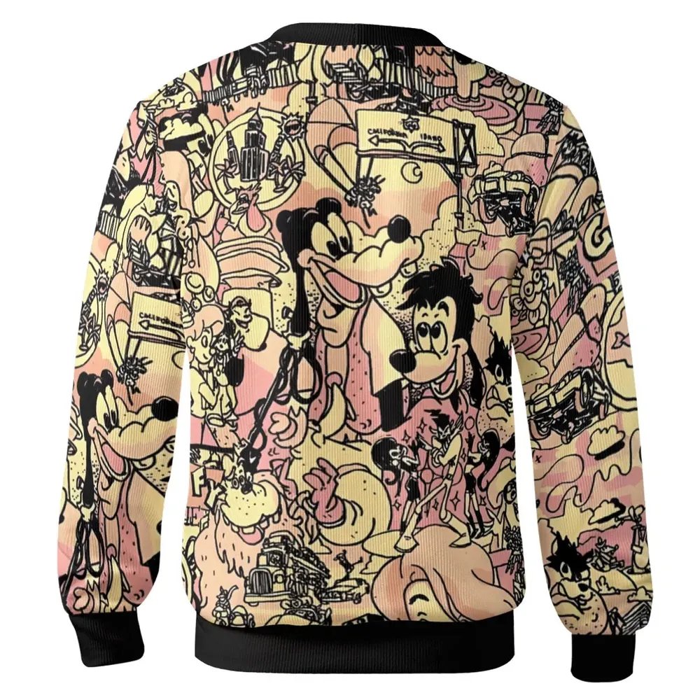 Goofy Movie Collage Cardigan - 3