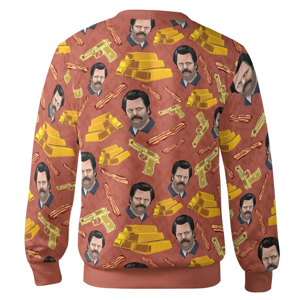 A Swan Song Parks and Recreation Cardigan - 3