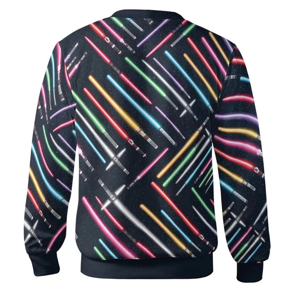 Lightsabers Star Wars Pattern Cardigan - 3