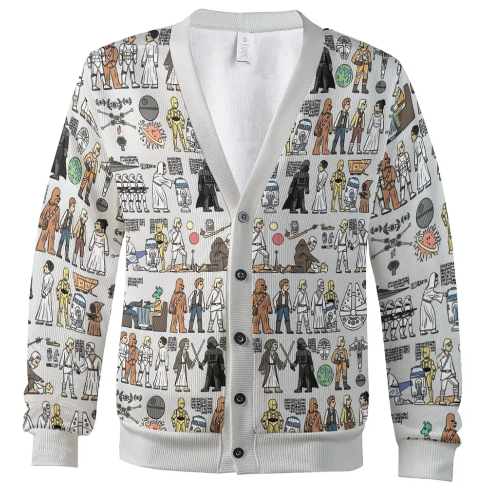 Egyptian Galaxy Wars Cardigan - 2
