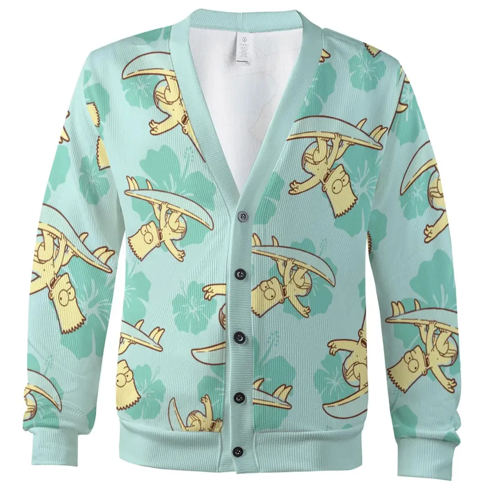 Surfing Simpsons The Simpsons Cardigan - 2
