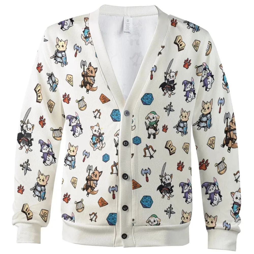 Dungeons and Dogs DnD Cardigan - 2