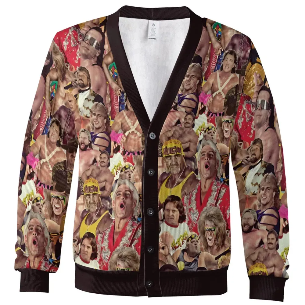 Pro Wrestlers Cardigan - 2
