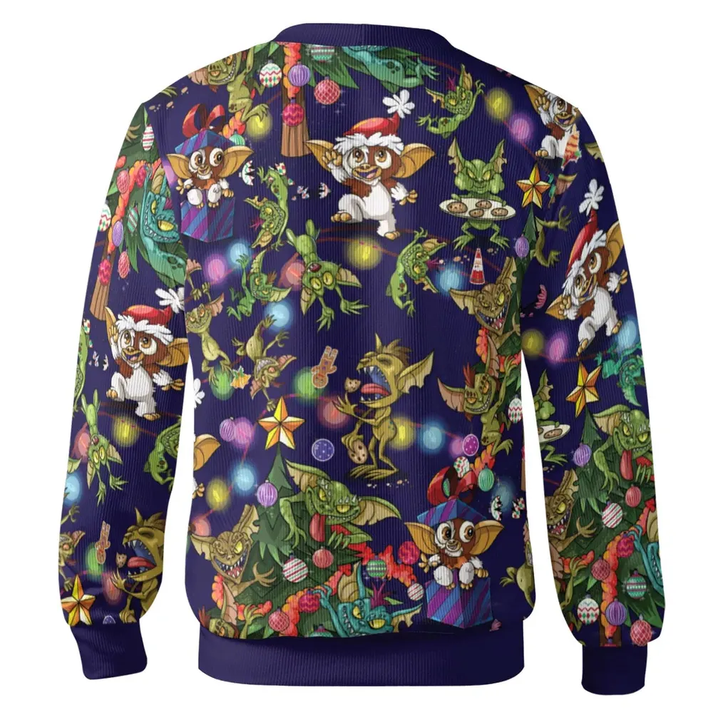 Christmas Movie Little Monsters Greamlins Cardigan - 3