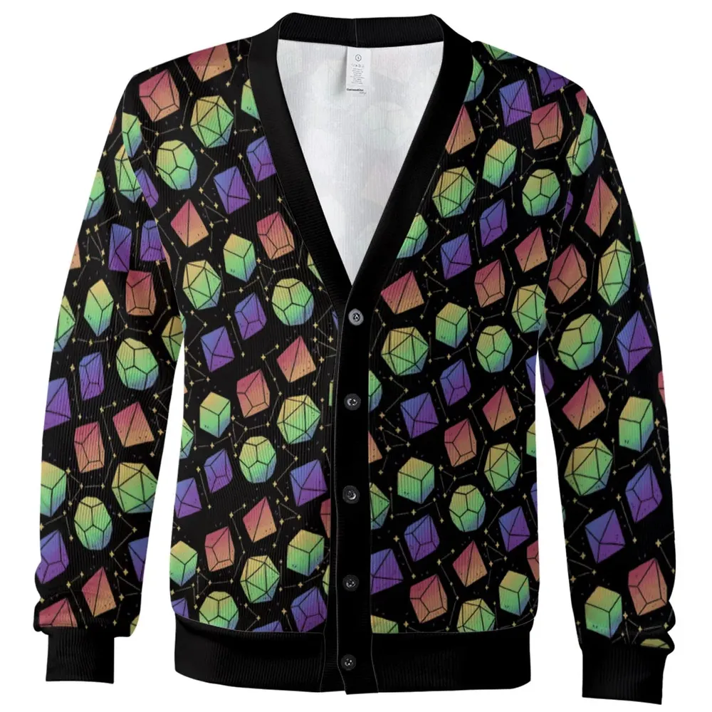 Rainbow Galaxy DnD Cardigan - 2