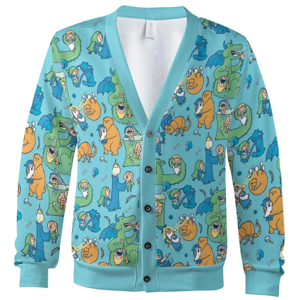 Total Party Kill DnD Cardigan - 2
