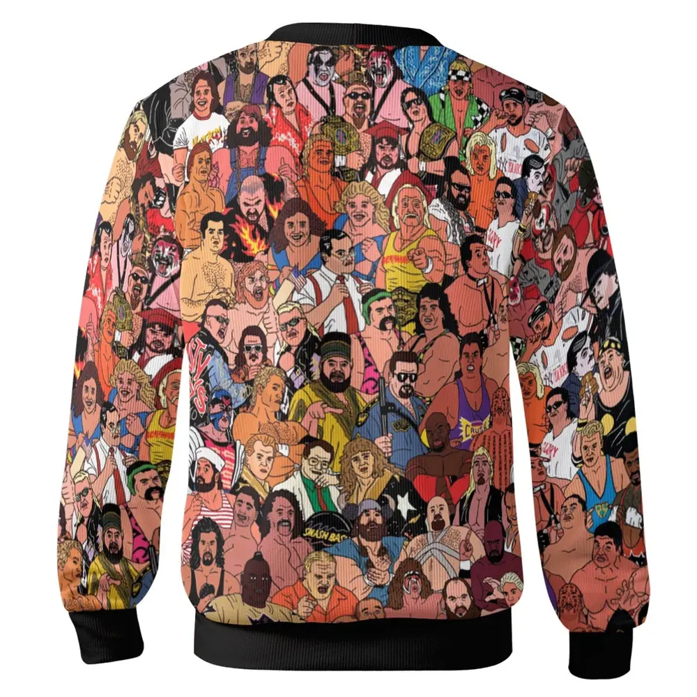 90s Professional Wrestlers Cardigan - 3