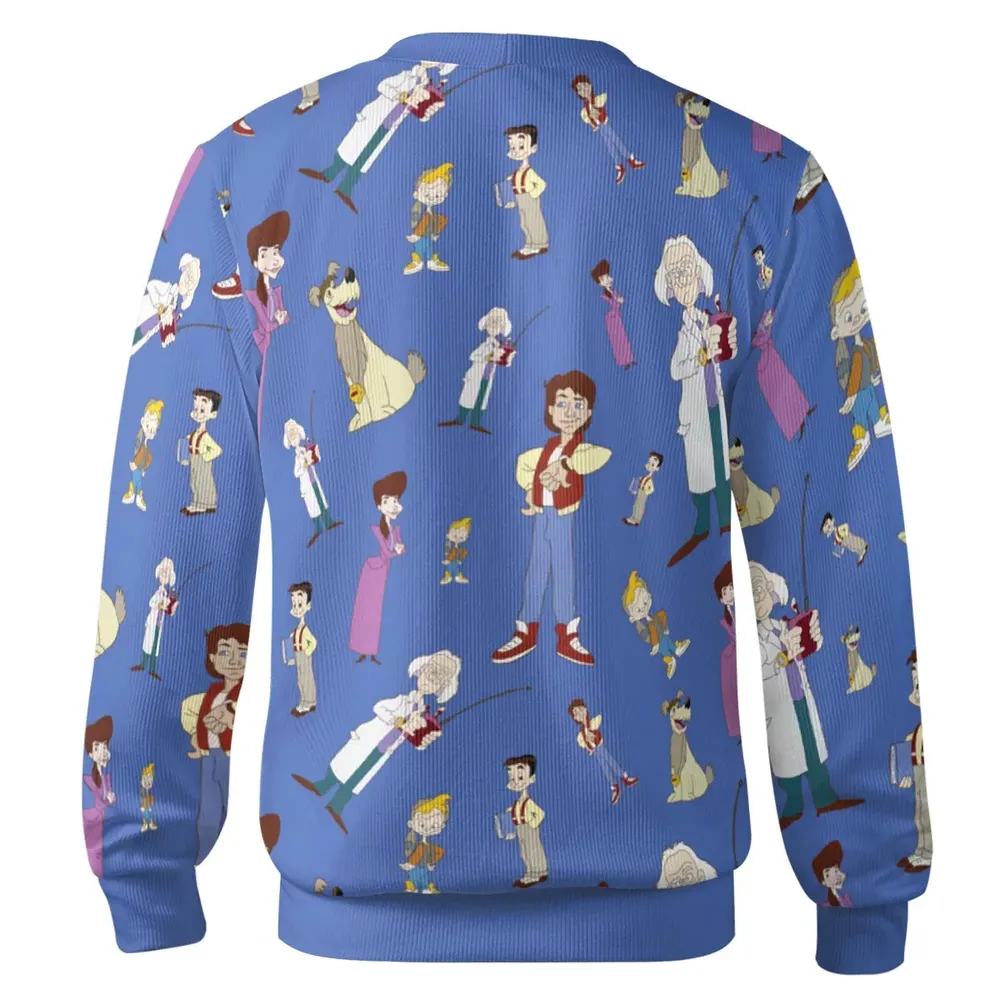 B2tf Cartoon Characters Seamless Cardigan - 3
