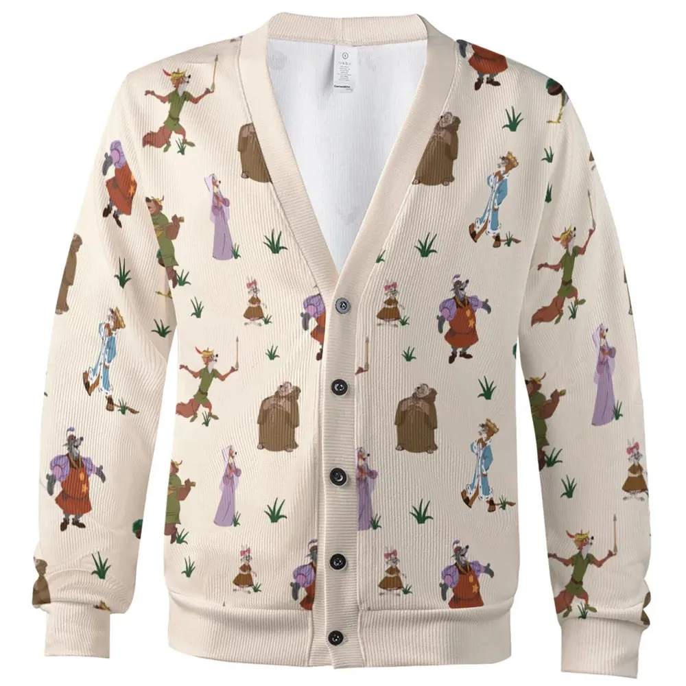 Oo-de-lally Robin Hood Characters Cardigan - 2