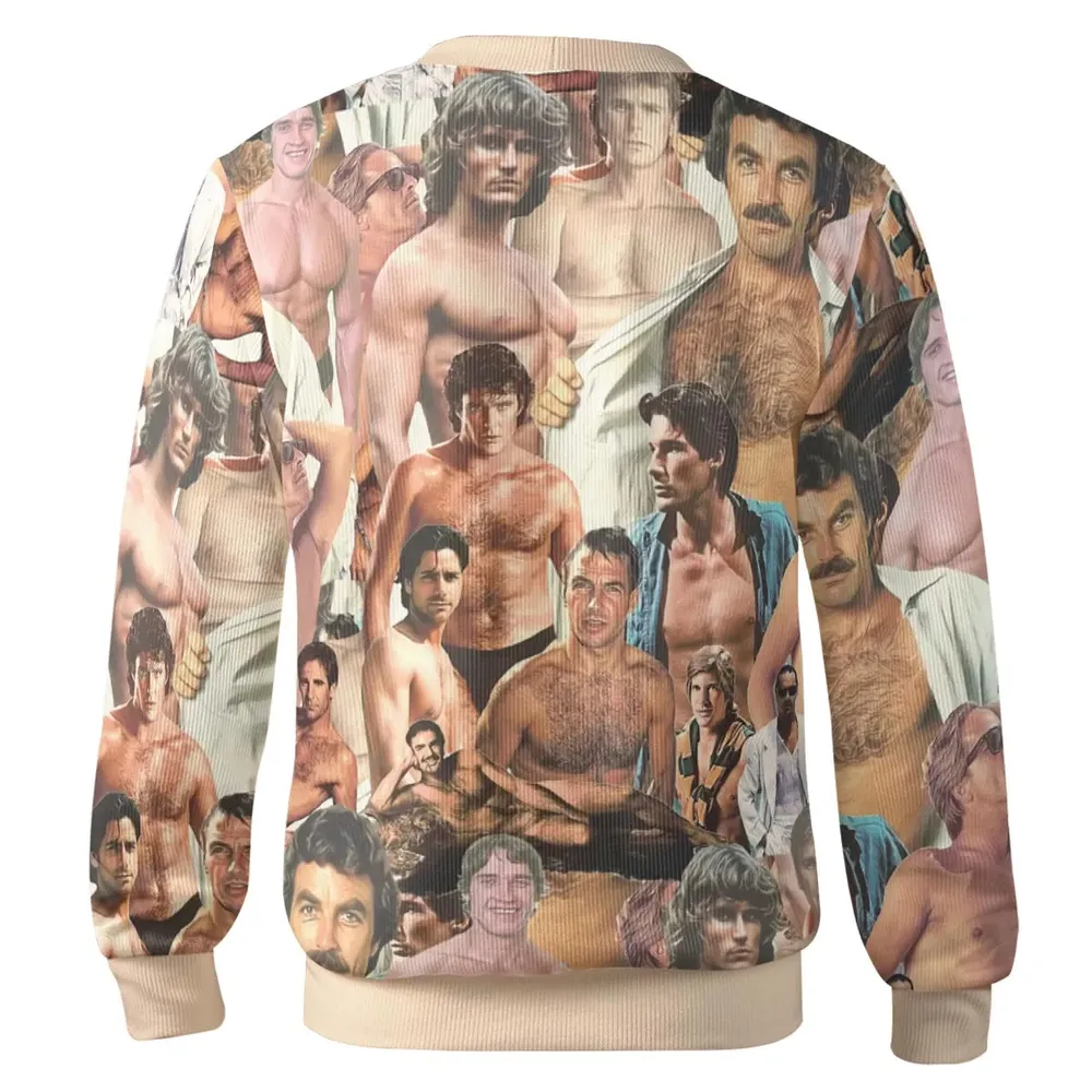 Vintage Hunks of The 80s Cardigan - 3
