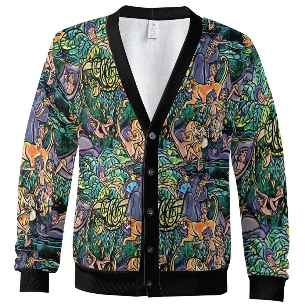 Best Friends Forever Mowgli and Baloo The Jungle Book Cardigan - 2