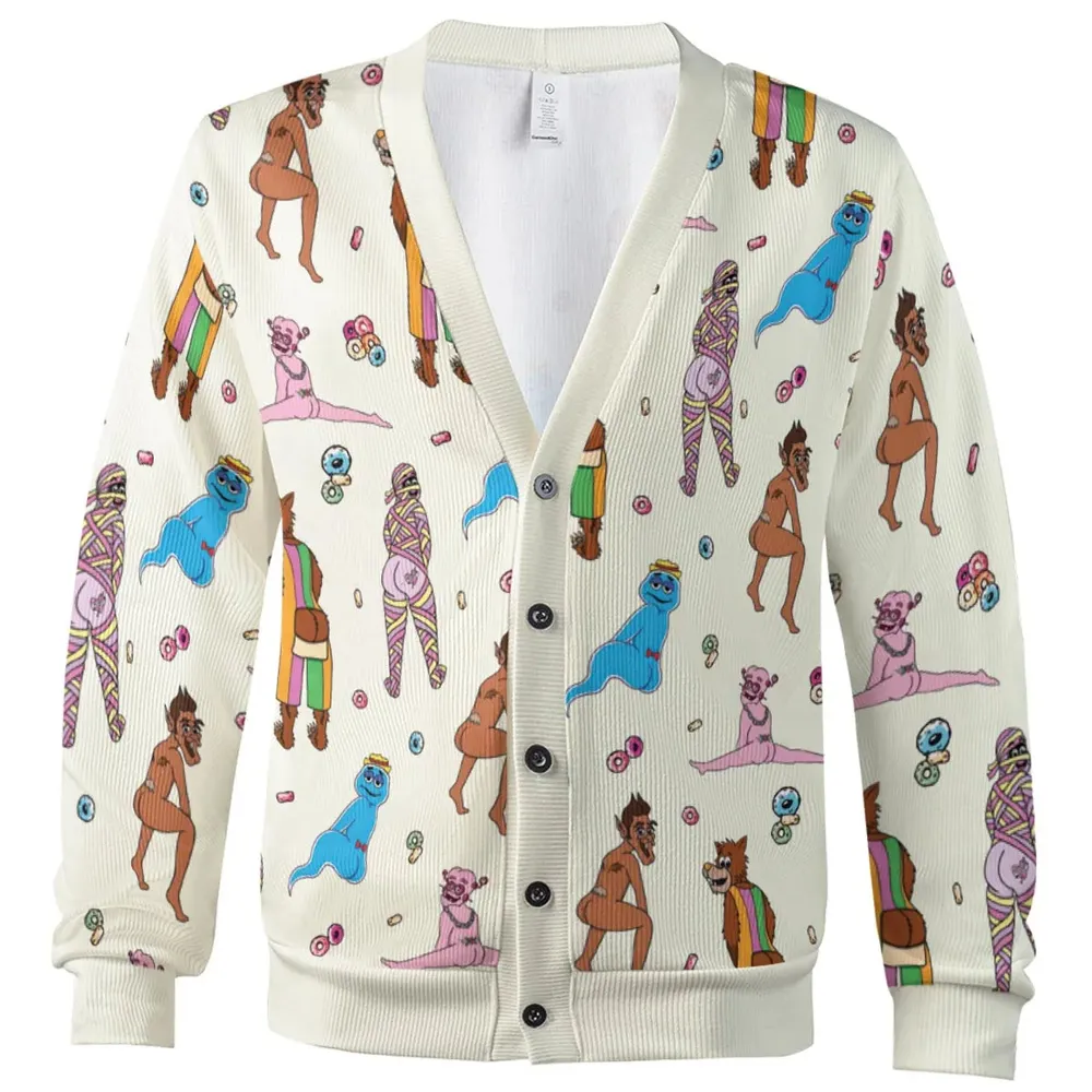 Cereal Monster Breakfast Cardigan - 2