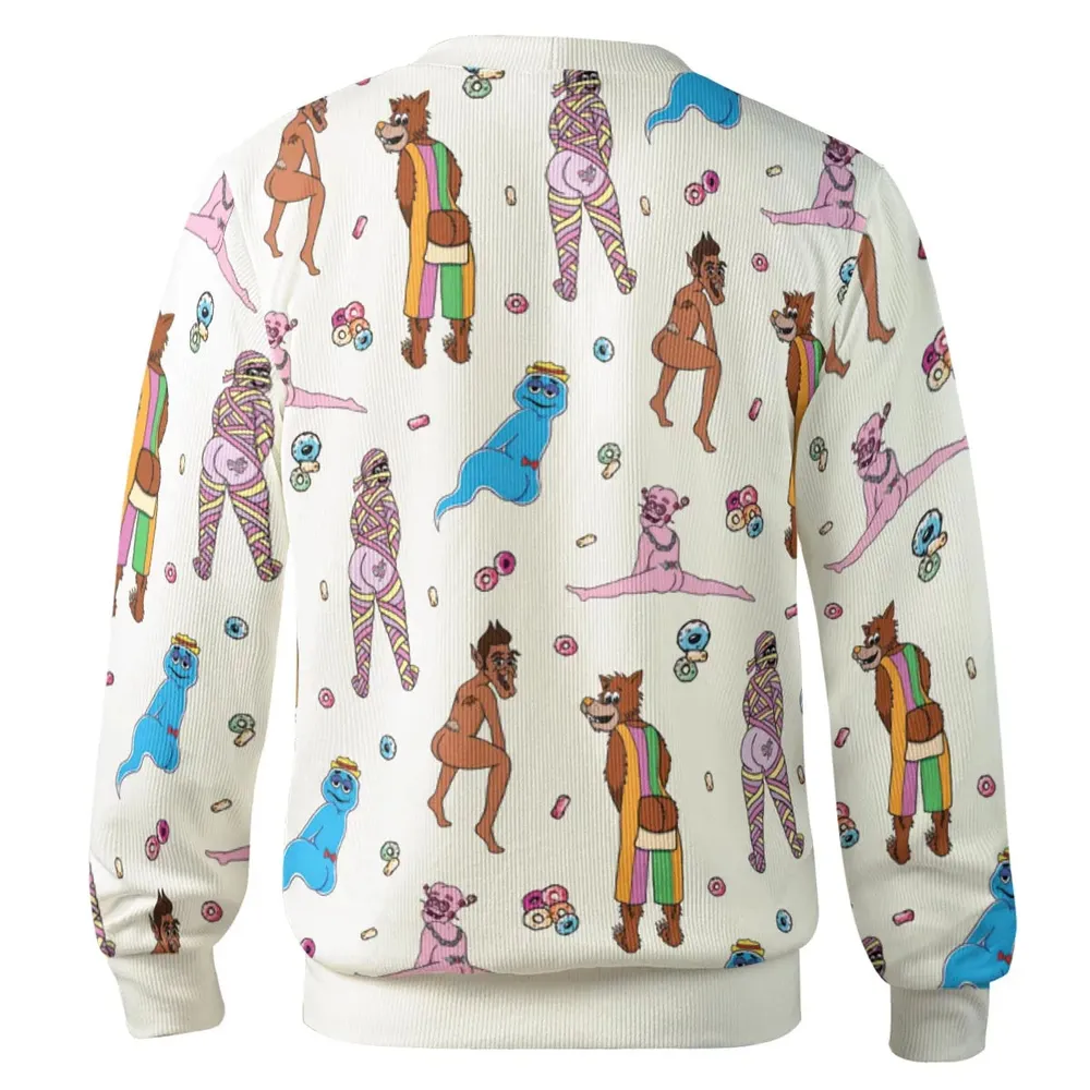 Cereal Monster Breakfast Cardigan - 3