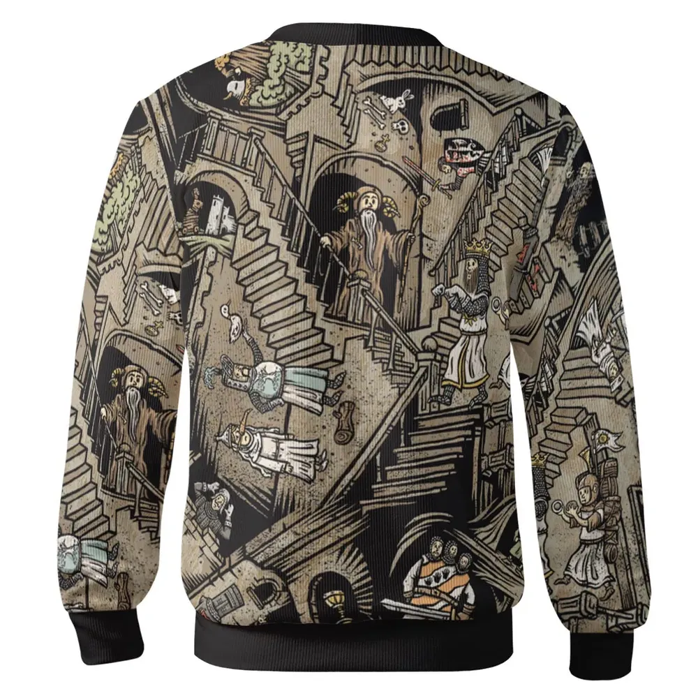 Monty Escher’s Relativity Cardigan - 3