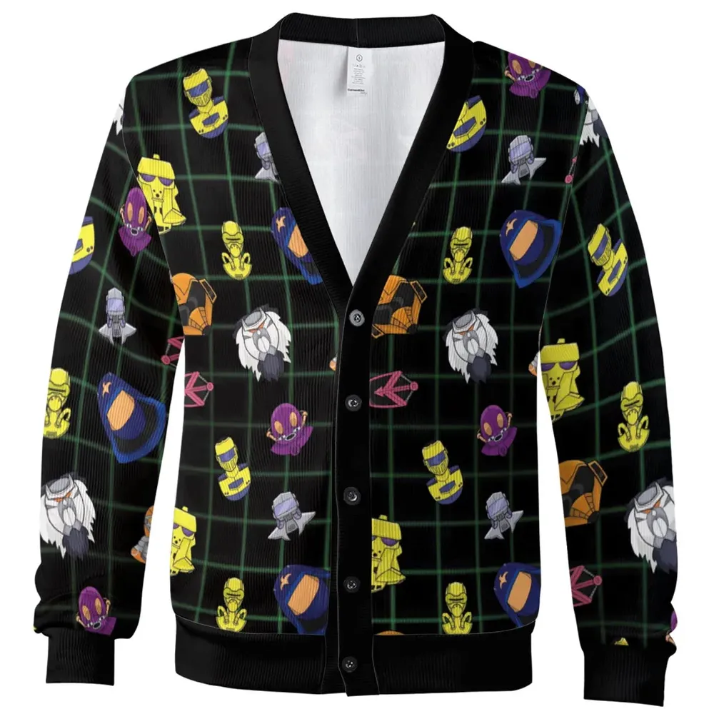 Retro 80s M.A.S.K Cartoon Cardigan - 2