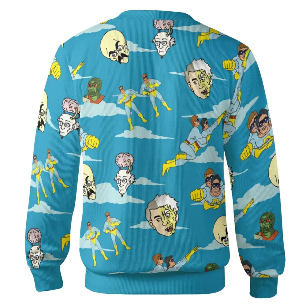 The Ambiguously Gay Duo Characters Patterns Cardigan - 3
