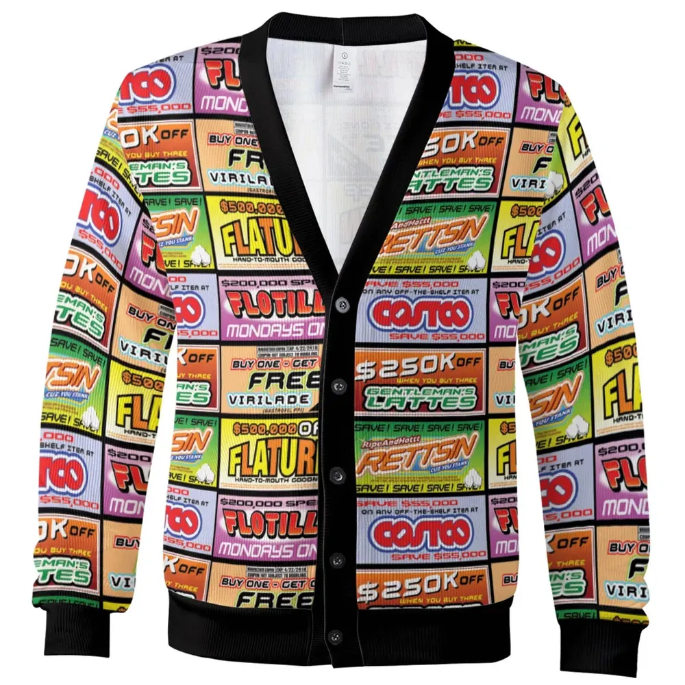 Idiocracy Movie Quote Cardigan - 2