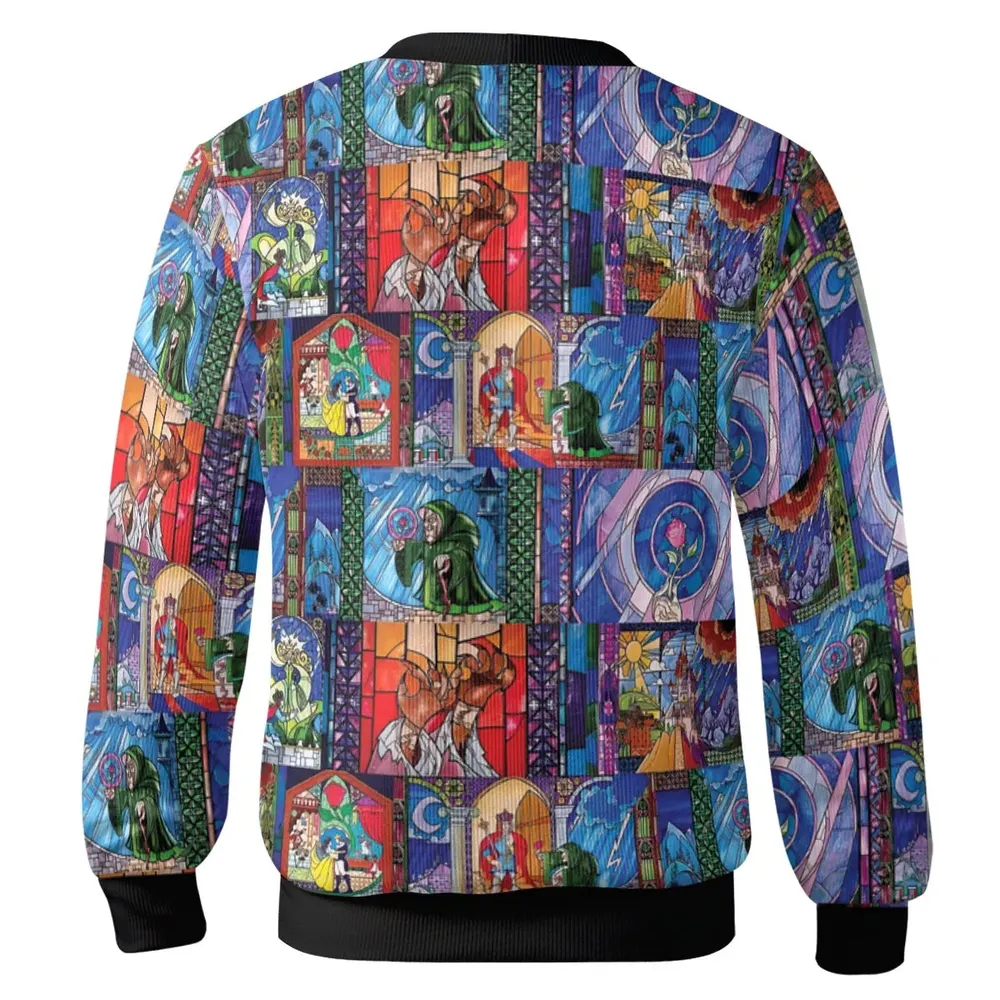 Beauty And The Beast Story Windows Cardigan - 3