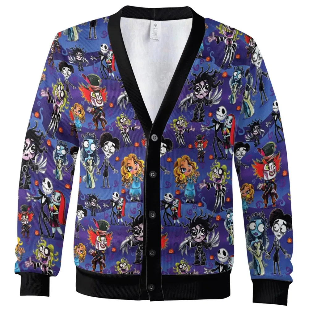 Tim Burton Movies Cardigan - 2