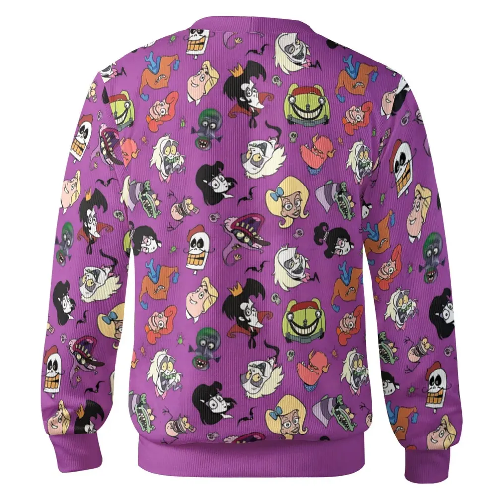 Beetlejuice Cartoon Vintage Cardigan - 3